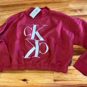 Calvin Klein crop sweater